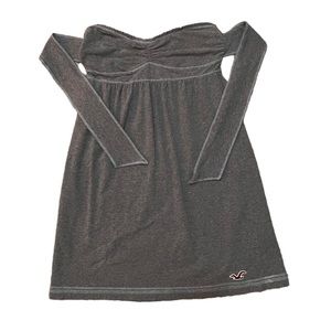 Hollister babydoll tube top